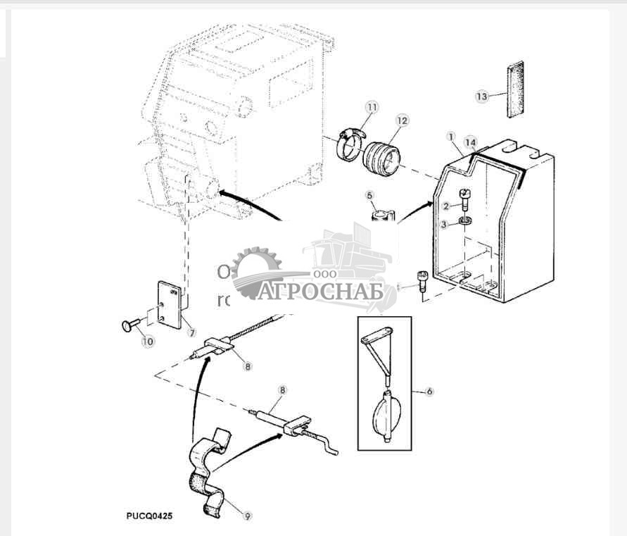 Компоненты отсека охлаждения 